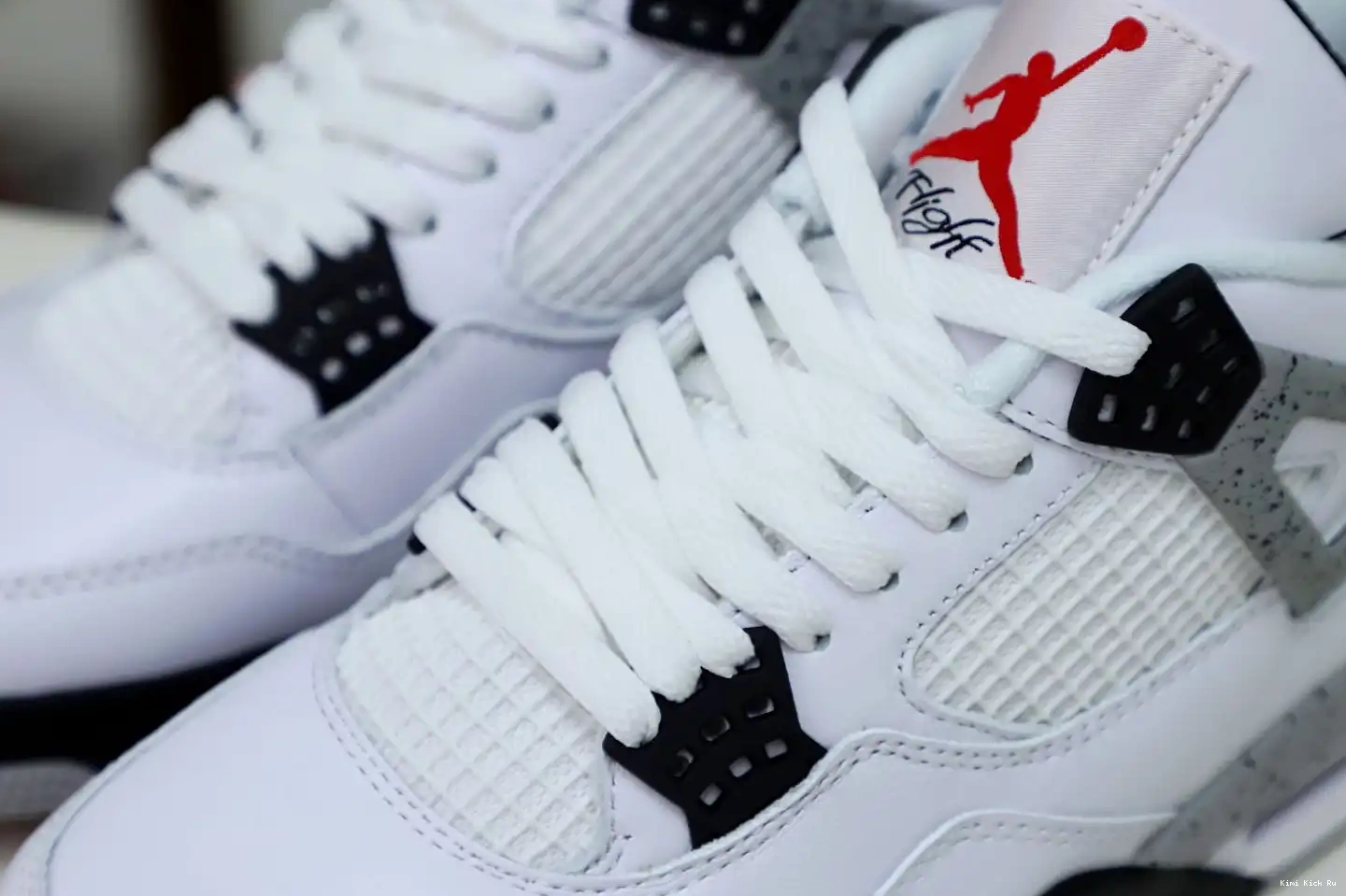 Retro Cement Air Jordan 4 White Kimikick 0414